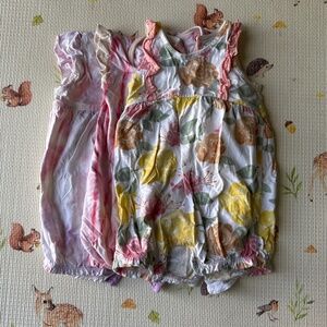 Burt’s Bees Adorable  Summer Rompers
